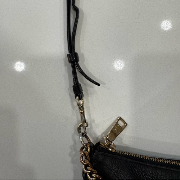 Coach Carrie Crossbody Bag – Refined Pebble Leather | Gold-Tone Hardware - Picture 11 of 13